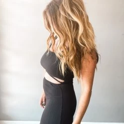 Peach Love California Miami Nights Midi Dress