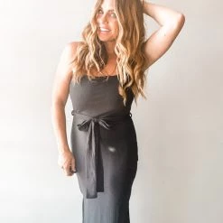 Peach Love California Martini Midi Dress