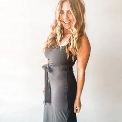 Peach Love California Martini Midi Dress