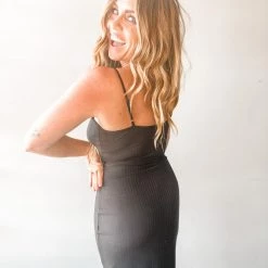 Peach Love California Martini Midi Dress