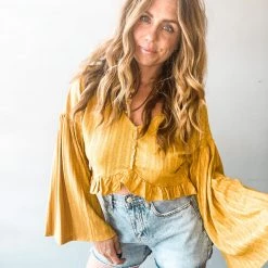 Peach Love California The Folk Crop Clothing