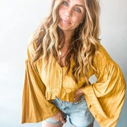 Peach Love California The Folk Crop Clothing