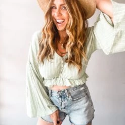 Peach Love California The Folk Crop Clothing