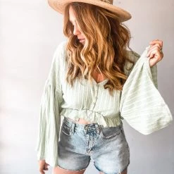 Peach Love California The Folk Crop Clothing