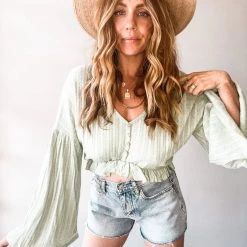 Peach Love California The Folk Crop Clothing