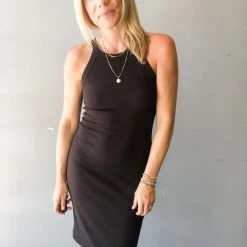 Project Social T Day To Night Halter Rib Dress