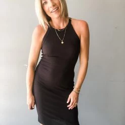 Project Social T Day To Night Halter Rib Dress