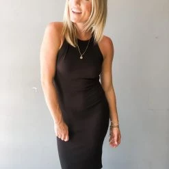 Project Social T Day To Night Halter Rib Dress