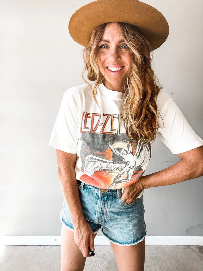 Daydreamer Clothing Led Zeppelin Swan Song Weekend Tee 5 Daydreamer Clothing Led Zeppelin Swan Song Weekend Tee