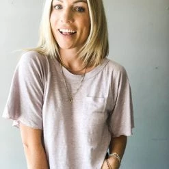 Chaser Brand Chaser Angel Sleeve Pocket Tee Clothing