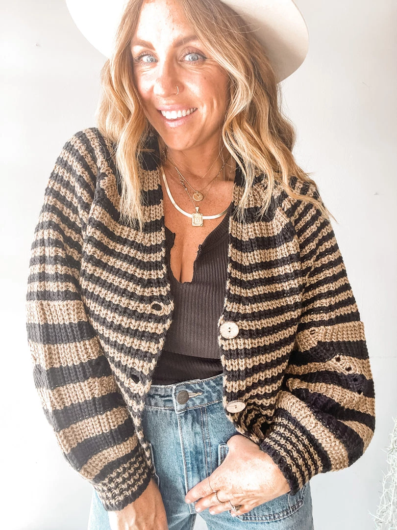 Lush Clothing Weasley Striped Cardigan 4 Lush Clothing Weasley Striped Cardigan