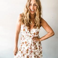 Endless Blu Grandiflora Mini Dress