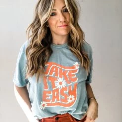Trend Notes Take It Easy Daisy Tee