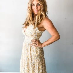 Pinch Golden Dreams Maxi Dress Clothing