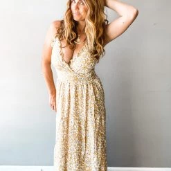 Pinch Golden Dreams Maxi Dress Clothing