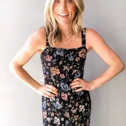 Saltwater Luxe Clothing Meg Tank Midi Dress