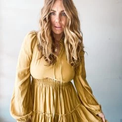 Pinch Clothing Aperol Midi Dress