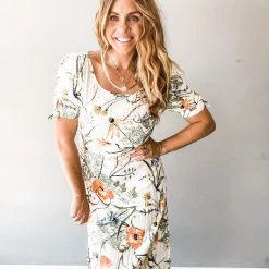 Amuse Society Clothing Sol Woven Midi Dress