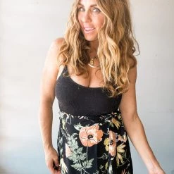 Amuse Society Clothing Holly Woven Midi Skirt