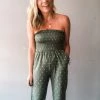 Endless Blu Clothing Daisy Strapless Jumpsuit