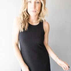 Chaser Brand Clothing Chaser Poor Boy Midi Dress