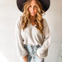 Project Social T Clothing Foley Cozy Ribbed Long Sleeve