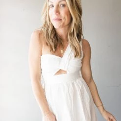 Lush Clothing Chantilly One Shoulder Dress