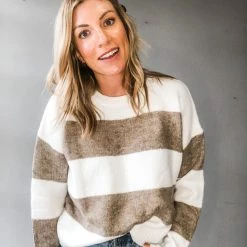 Pinch Cold Press Striped Sweater Clothing 10 Pinch Cold Press Striped Sweater Clothing