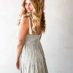 Audrey 3+1 Daisy Mae Tie Strap Dress Clothing