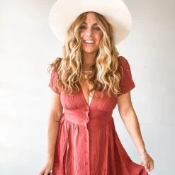 Audrey 3+1 Prairie Girl Midi Dress