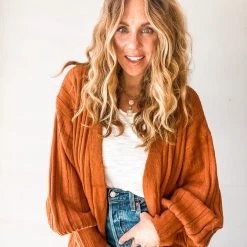 Blue Buttercup Pumpkin Patch Cardigan Clothing