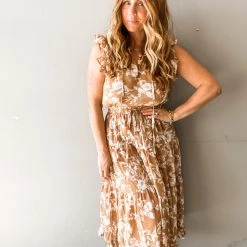 Pinch Floral Flights Dress