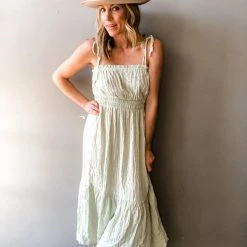 Lush Clothing In The Field Midi Dress