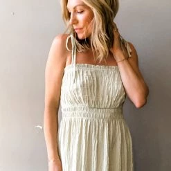 Lush Clothing In The Field Midi Dress