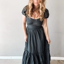 Pinch Zuri Puff Sleeve Dress Clothing