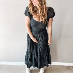 Pinch Zuri Puff Sleeve Dress Clothing