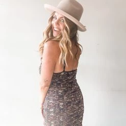 Dress Forum Clothing Midnight Blooms Mini Dress