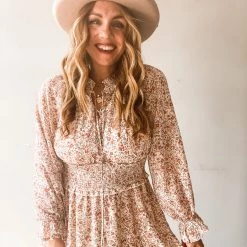 In Loom Had Me At Floral Midi Dress