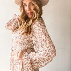 In Loom Had Me At Floral Midi Dress