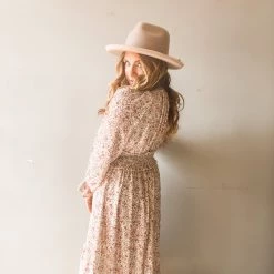 In Loom Had Me At Floral Midi Dress