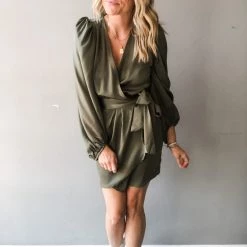 Peach Love California Clothing The Amira Wrap Dress