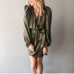 Peach Love California Clothing The Amira Wrap Dress