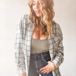 Audrey 3+1 It Takes Time Button Up