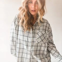 Audrey 3+1 It Takes Time Button Up