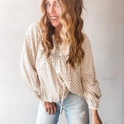 In Loom In The Moment Floral Top