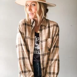 La Miel Autumn Breeze Button-Down