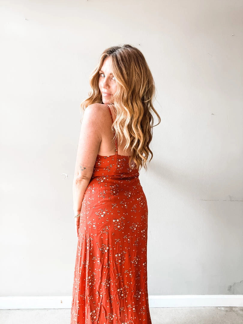 Audrey 3+1 Clothing Jolene Button Down Midi Dress 9 Audrey 3+1 Clothing Jolene Button Down Midi Dress