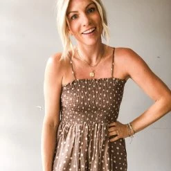 Bucketlist Clothing Mocha Latte Jumpsuit