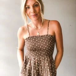 Bucketlist Clothing Mocha Latte Jumpsuit