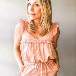 Mable Steven Ruffle Jumpsuit Clothing